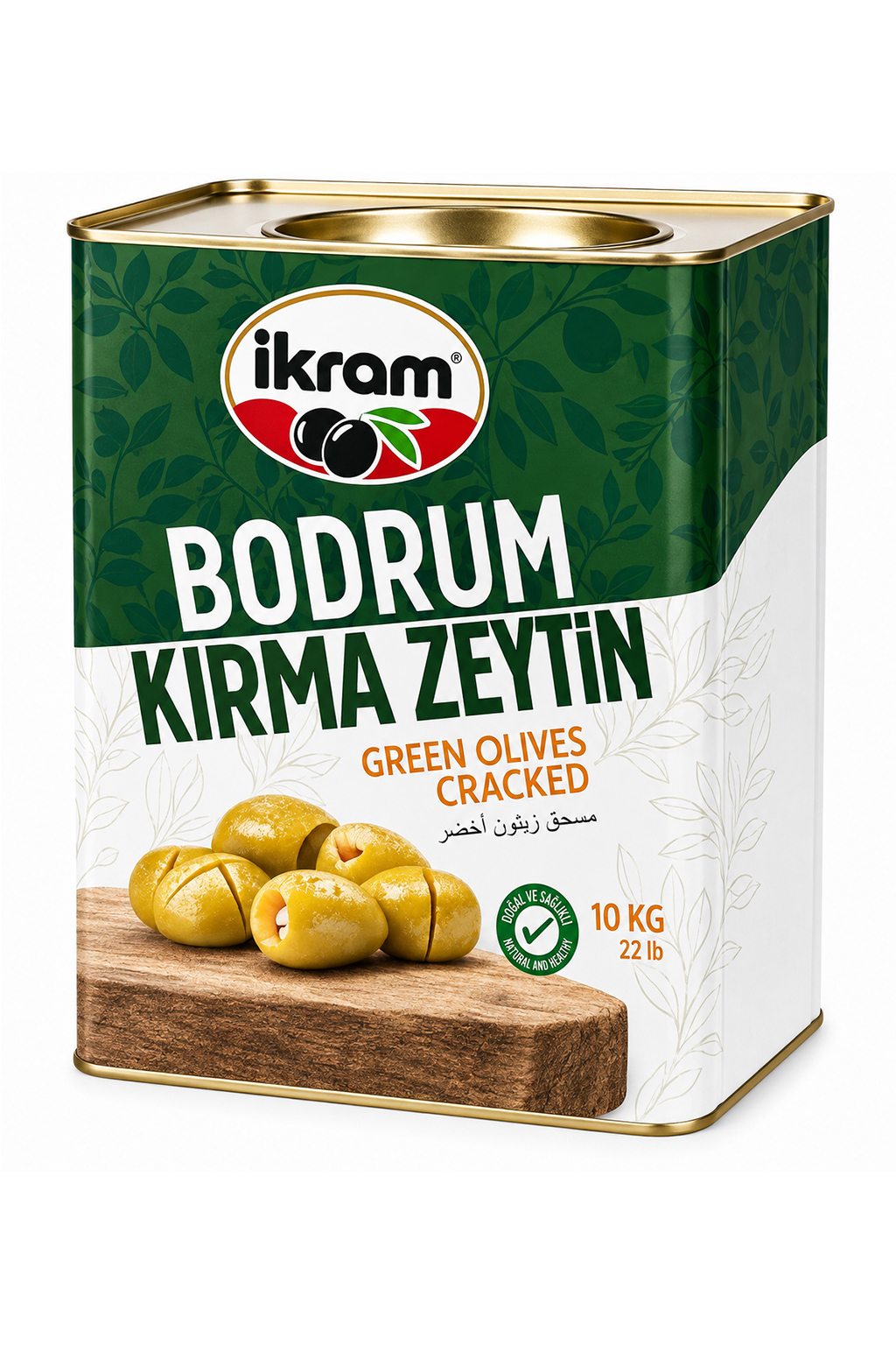 İkram Bodrum Kırma Yeşil Zeytin