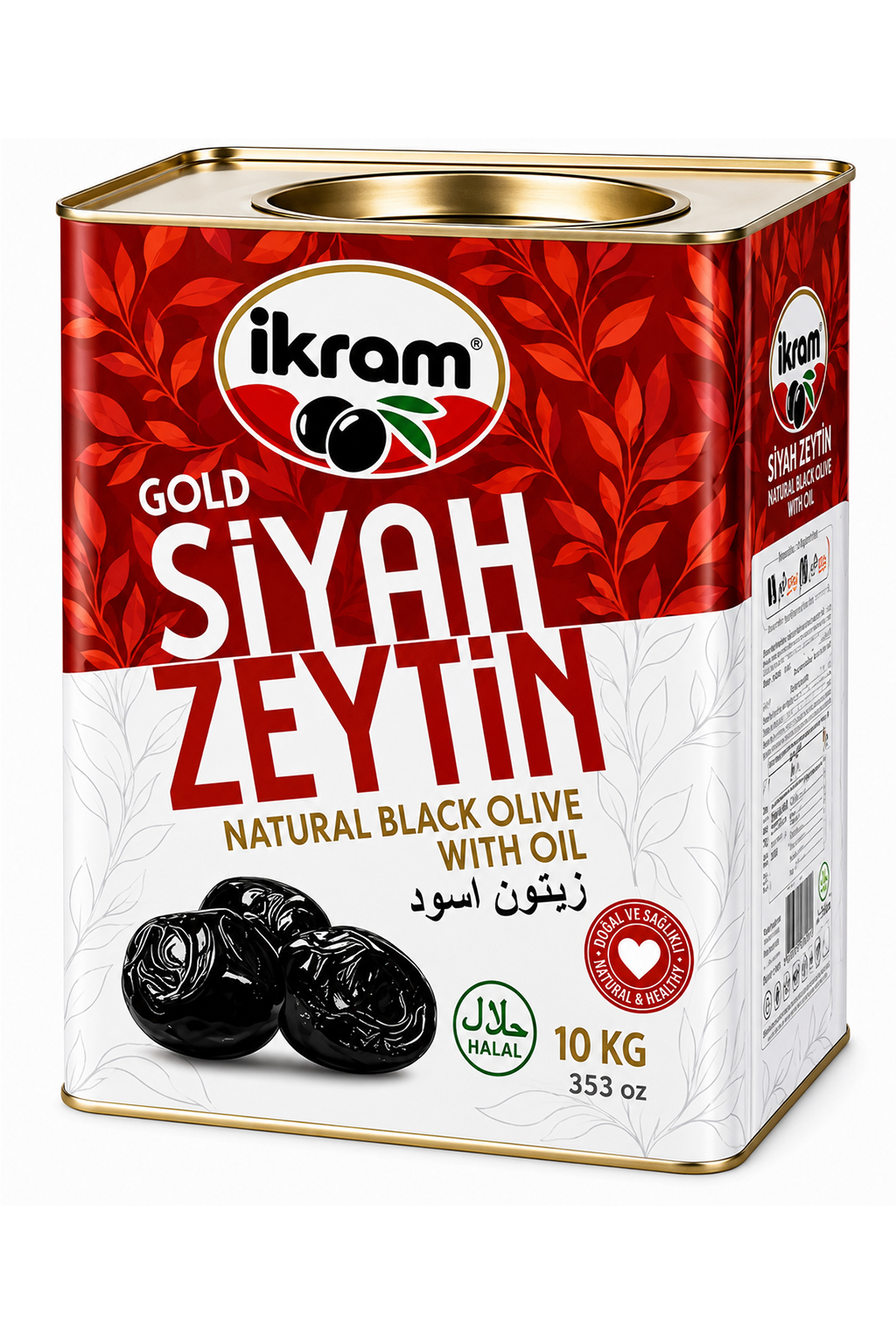 İkram Gold Kırmızı Siyah Zeytin