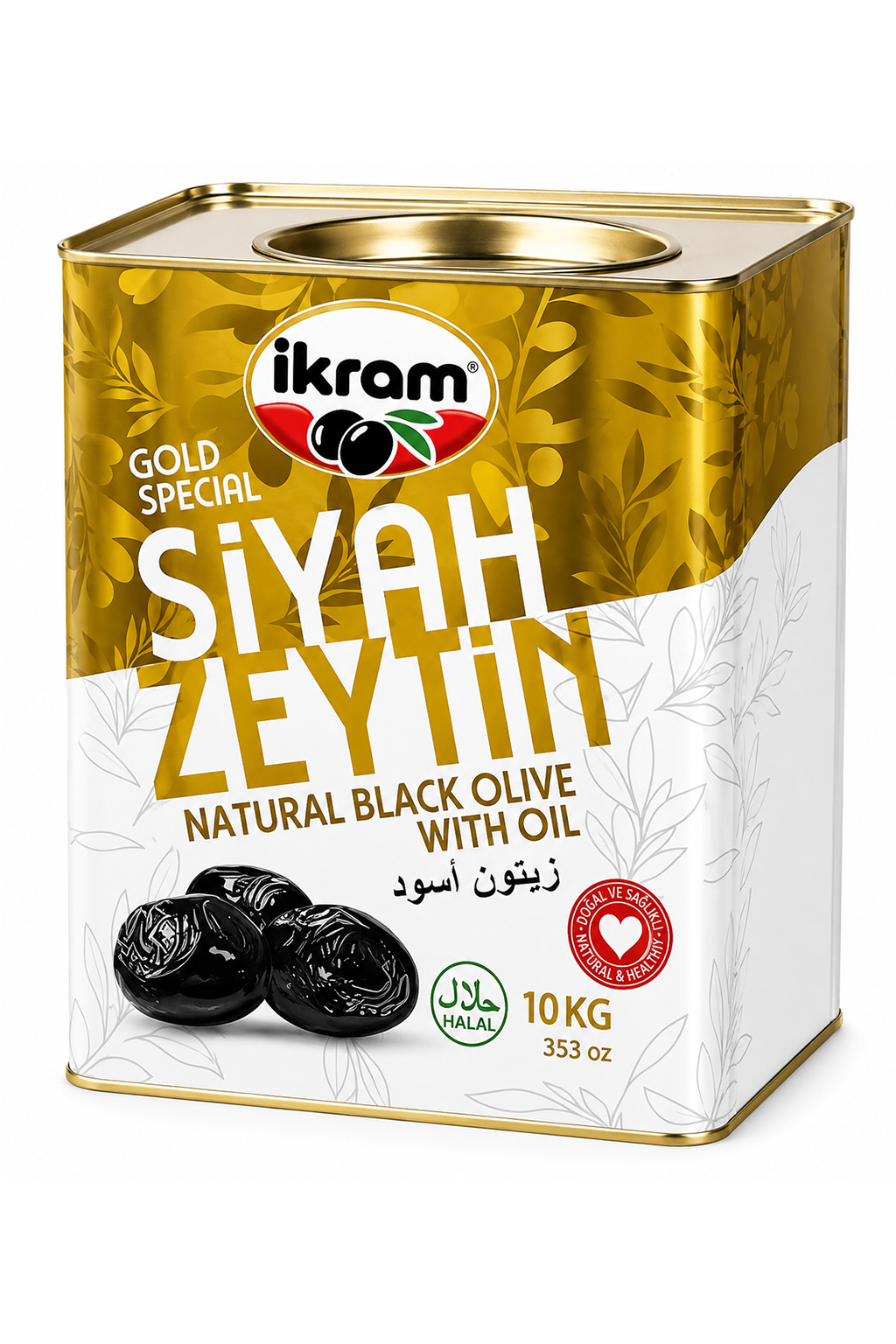 İkram Gold Sarı Special Siyah Zeytin
