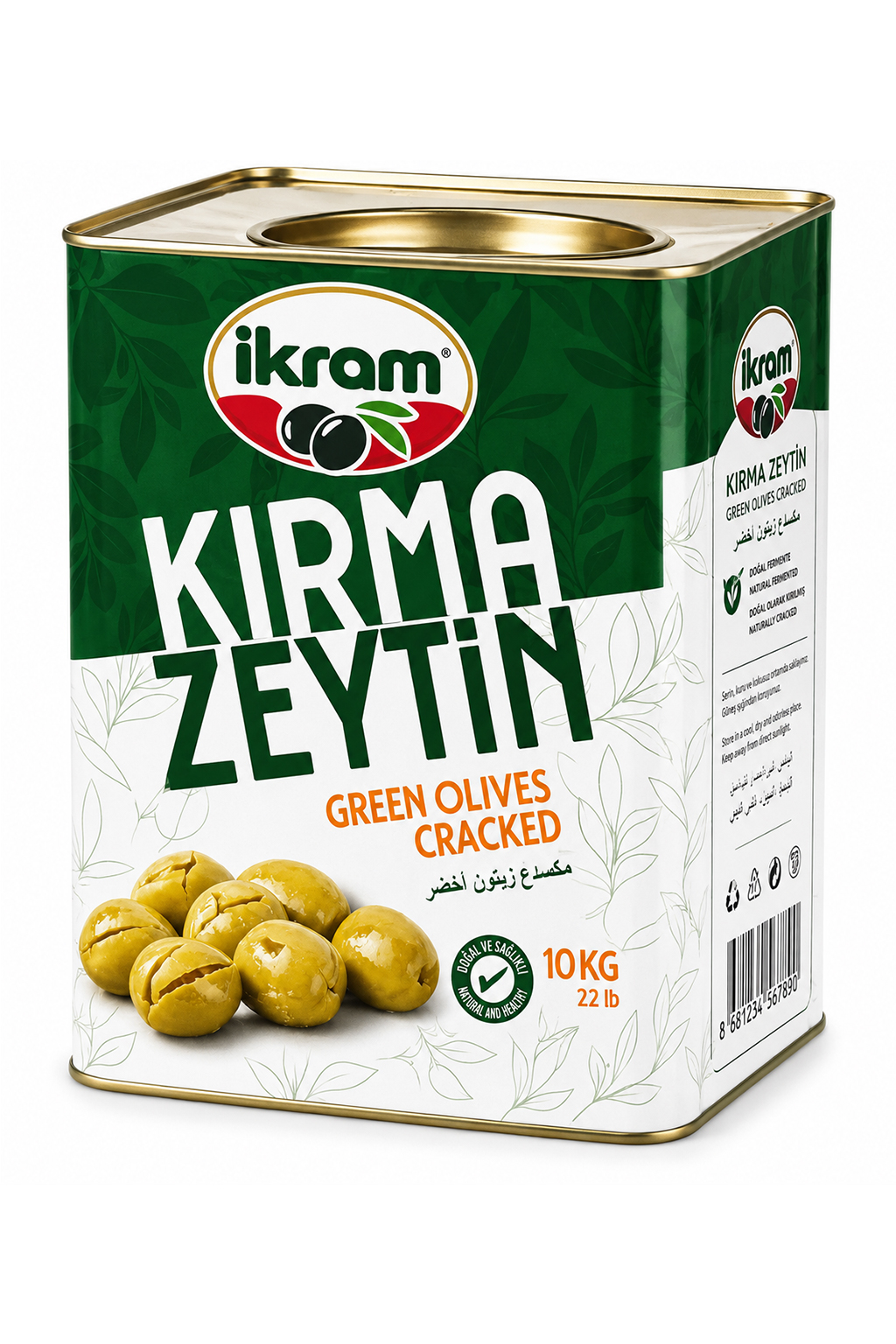 İkram Kırma Yeşil Zeytin
